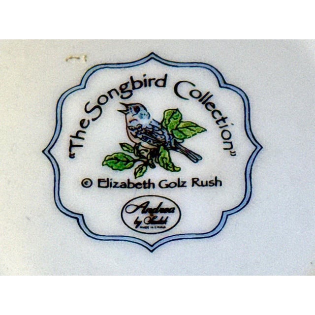 Vintage Pair of Chinoiserie Song Bird Vases, Andrea by Sadek For Sale In New York - Image 6 of 7