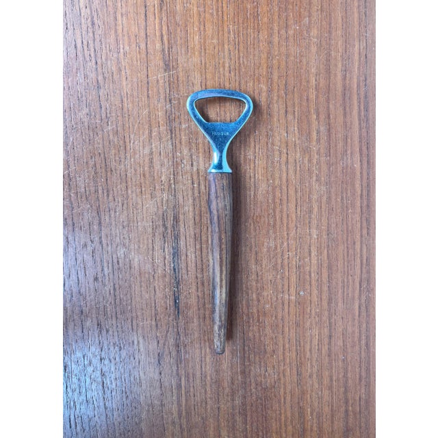 Mid-Century Modern Danish Bottle Opener in Teak, 1960s For Sale - Image 12 of 14