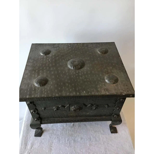 1900s Iron&Tin Coal Holder For Sale - Image 11 of 13
