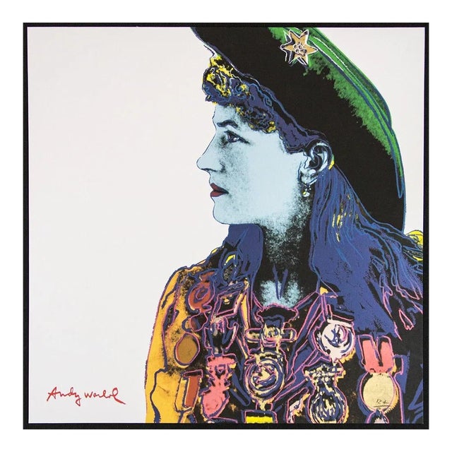 1986 Carnegie Museum of Art After Andy Warhol "Annie Oakley" Lithograph For Sale