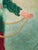 Green Roberto De Lucchi Crosa Female Painting, Vintage For Sale - Image 8 of 12