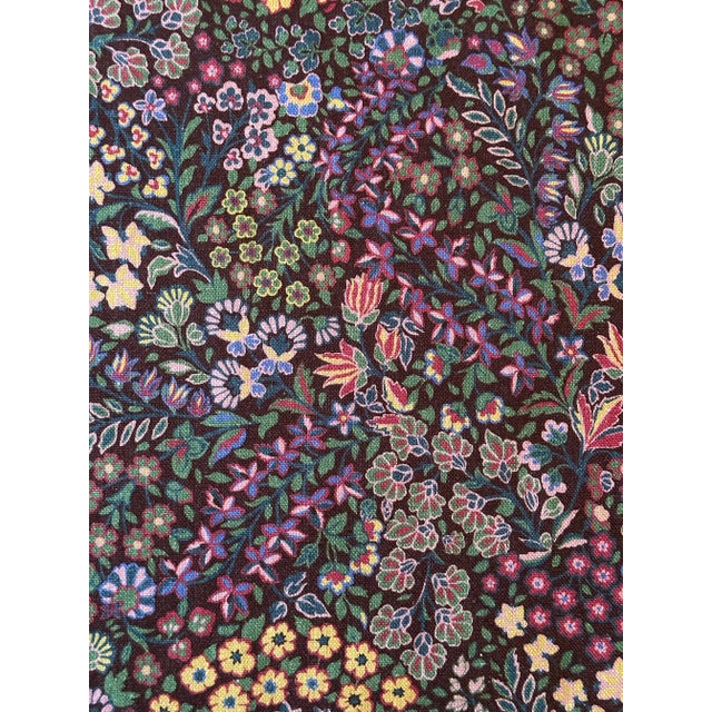 Liberty of London Interiors Fabric Marquess Garden Dragonfly Jewel a Ladbroke Linen Fabric 4 1/2 Yards For Sale In Raleigh - Image 6 of 7