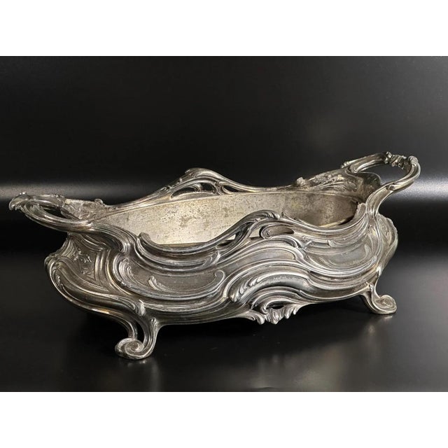 Rococo Large Antique French Jardinière by Victor Salles, 1809 For Sale - Image 3 of 11