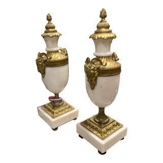 Pair of 19th Century Louis XVI Cassolettes For Sale