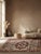 Sophisticated Radiant Ivory Hand Knotted Wool Rug, Country of Origin: India. This exquisite piece showcases the enduring...