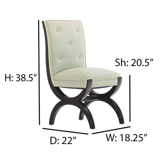 A Set of 10 Art Deco Style Dining Chairs C. 1990 For Sale - Image 4 of 6