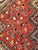 Vintage Shiraz Tribal Area Rug, Hand-Knotted Wool, Geometric Pattern, Red & Ivory, 5x10 For Sale - Image 11 of 13
