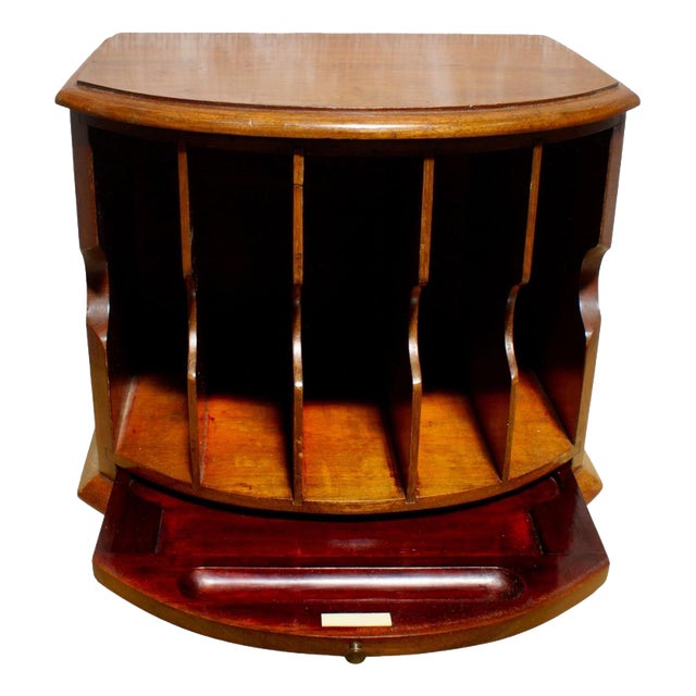 Antique English Edwardian Oak Telegram Box, 1900 For Sale