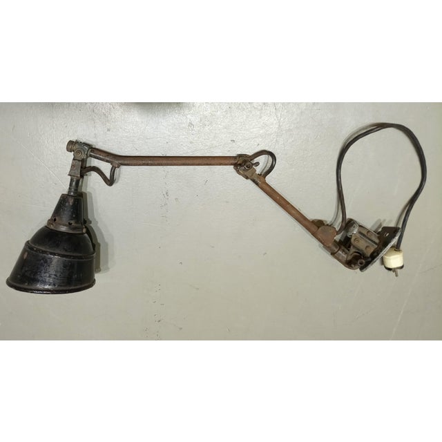 Bauhaus Vintage Midgard Wall Lamp by Curt Fischer for Industriewerke Auma, 1920s For Sale - Image 3 of 13
