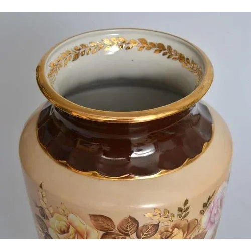 20th century 20th century RPR. Latvian SSR. Porcelain, painting, gilding. Height 43 cm.