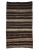Textile Brown & Gray Vintage Goat Hair Kilim Rug For Sale - Image 7 of 7