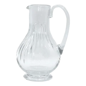 Late 20th Century Baccarat Crystal Barware / Tableware Pitcher