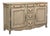 19th Century Country French Stripped Buffet With Original Hardware For Sale
