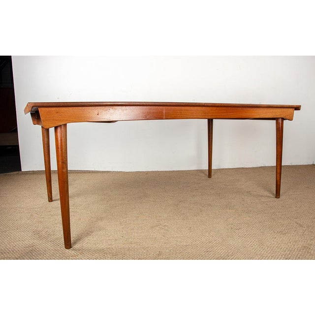 Large Model 542 Extendable Table in Teak by Inger Klingenberg for France & Son, 1960s For Sale - Image 12 of 18