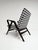 Black Lounge Chair by Frantisek Jirak for Tatra Nabytok, 1960s For Sale - Image 8 of 15