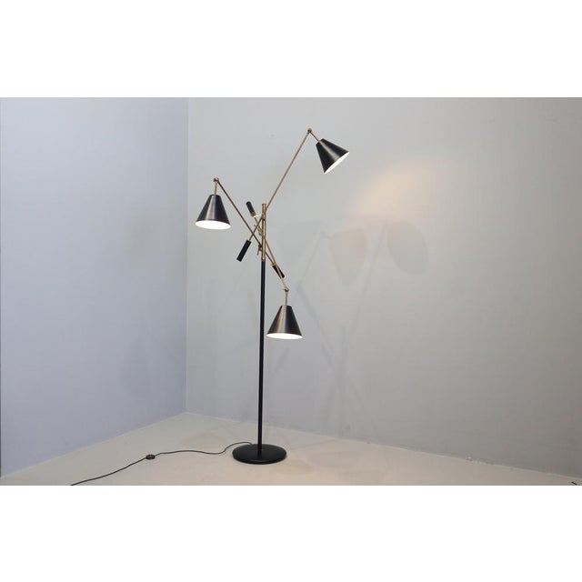 Triennale Floor Lamp by Angello Lelii for Arredoluce, 1950 For Sale - Image 12 of 15