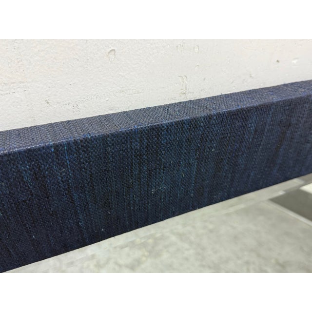 Navy Blue Serena & Lily Driftway Mirror For Sale - Image 8 of 12