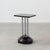 Art Deco Pedestal Table with Chrome Columns and Black Lacquered Base, France, 1920s For Sale - Image 13 of 13