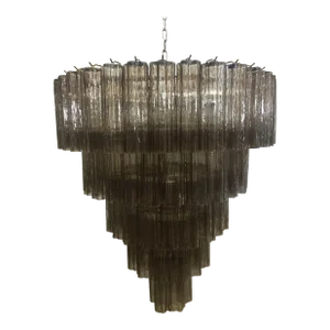 Contemporary Murano Glass Sputnik Chandelier Multicolors, Mazzega Style