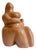 Rubenesque Red Clay Sculpture, Mid 20th Century For Sale