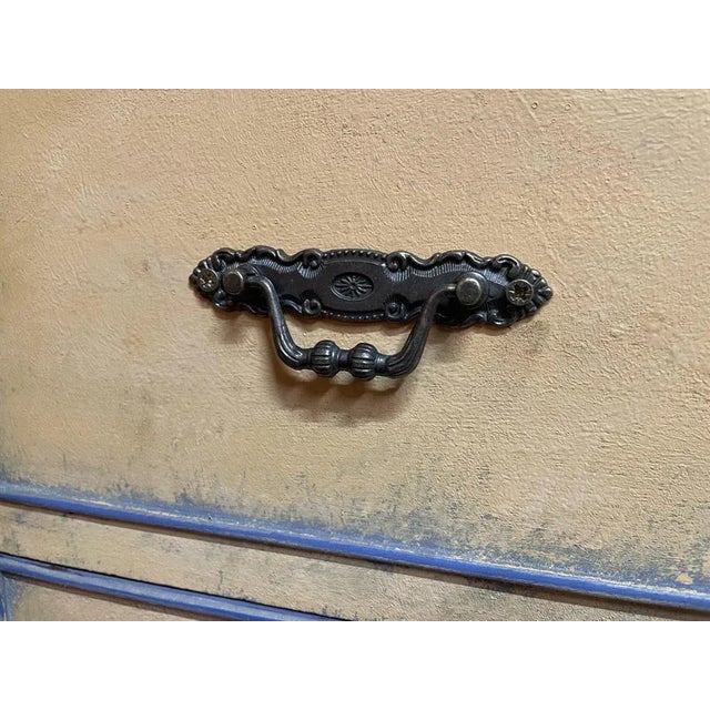 Chippendale Style Hand Painted Mahogany Sideboard For Sale - Image 5 of 6