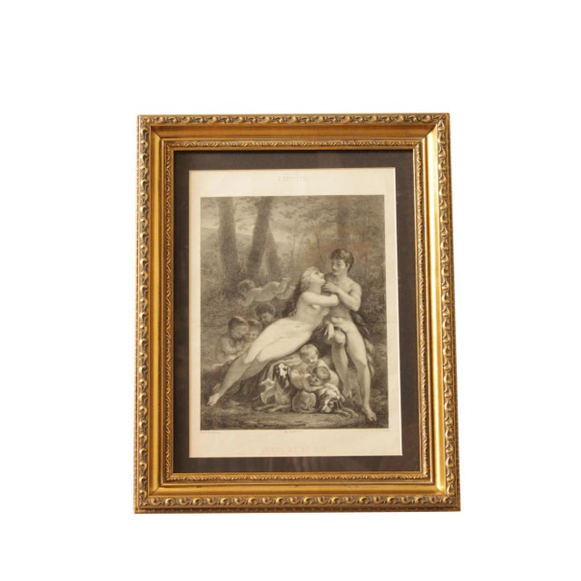 19th C. French Lithograph, 'Venus et Adonis' For Sale - Image 12 of 12