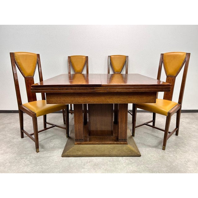 Antique Dining Room Chairs by Joseph María Olbrich, 1890s, Set of 10 For Sale - Image 16 of 17