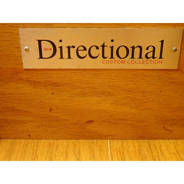 Floating Zebrawood Sideboard From the Directional Custom Collection 1967 For Sale - Image 12 of 16