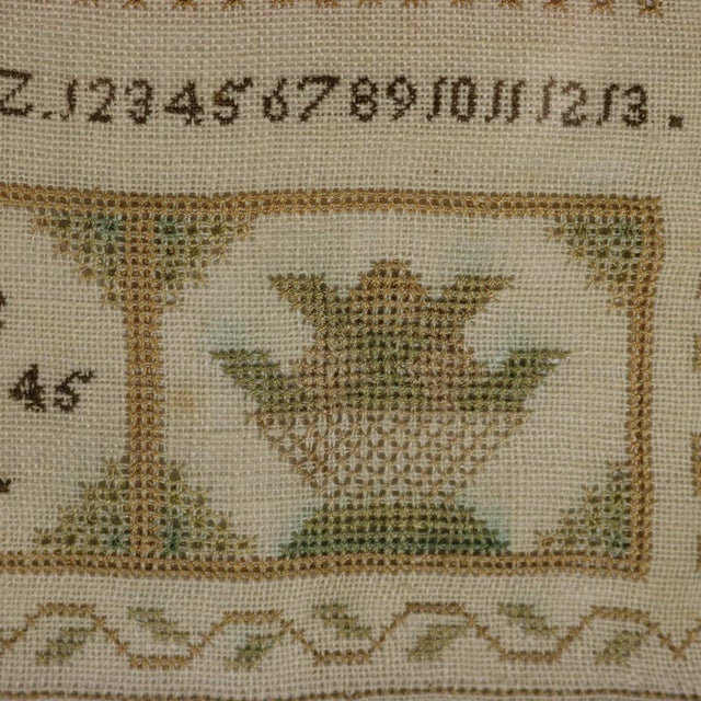 Victorian Norfolk Sampler, 1845, by Ej White For Sale - Image 6 of 10