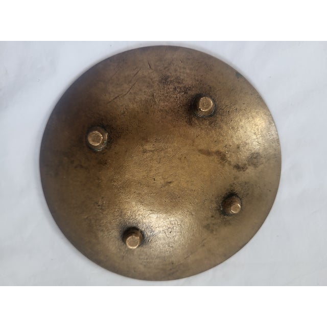 19th Century Italian Grand Tour Cast Brass Coin Tray For Sale - Image 4 of 5