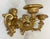 19th Century Large Antique Ornate Carved Italian Gilt Wood Cherub Wall Sconce Fixtures - a Pair For Sale - Image 5 of 18