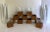 Brown Swedish Teak Cup Holders Herbert B Hyman’s Square - 12 For Sale - Image 8 of 8