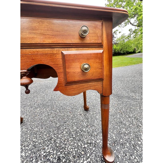 Diminutive Pennsylvania House Cherry Lowboy Side Table For Sale - Image 10 of 10