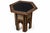 19th Century 19th Century Moroccan Hexagonal Pedestal Table, 1890s For Sale - Image 5 of 9