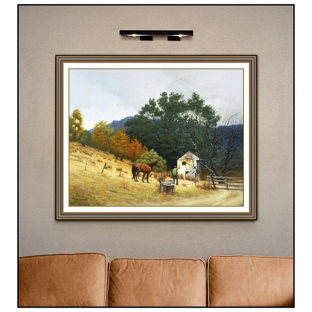 Message us to inquire about custom framing options! (Included for free with every purchase) The artwork here, "The Fence...