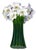 Vintage Amarillis Resin Flower Vase For Sale In Los Angeles - Image 6 of 9