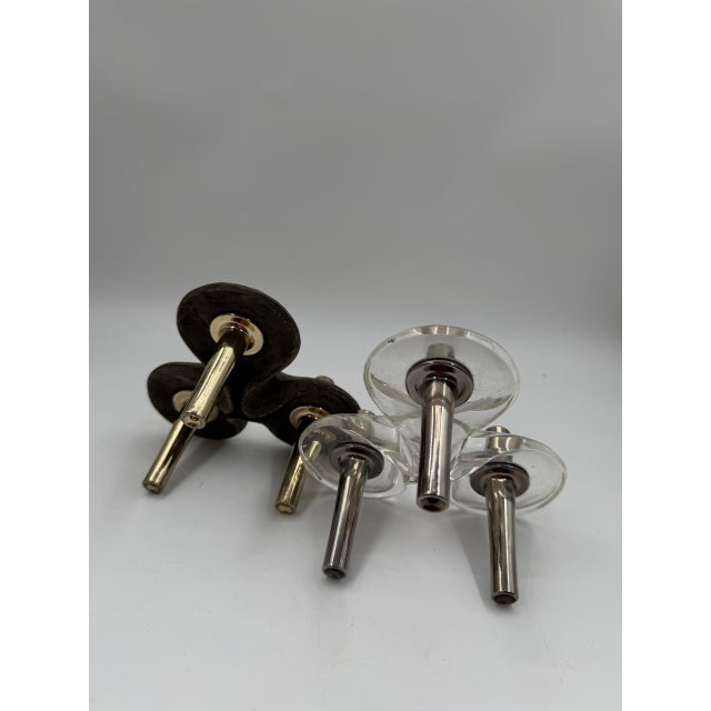 Candleholders by Ceasar Stoff & Fritz Nagel for BMF, 1960s, Set of 2 For Sale - Image 9 of 11