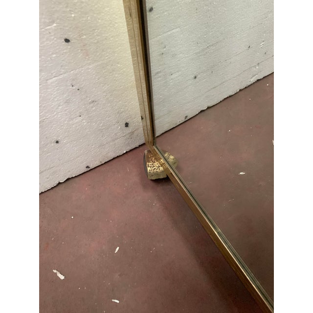 20th-Century Rolling Bar in Brass with Mirrored Front, 1970s For Sale - Image 11 of 13