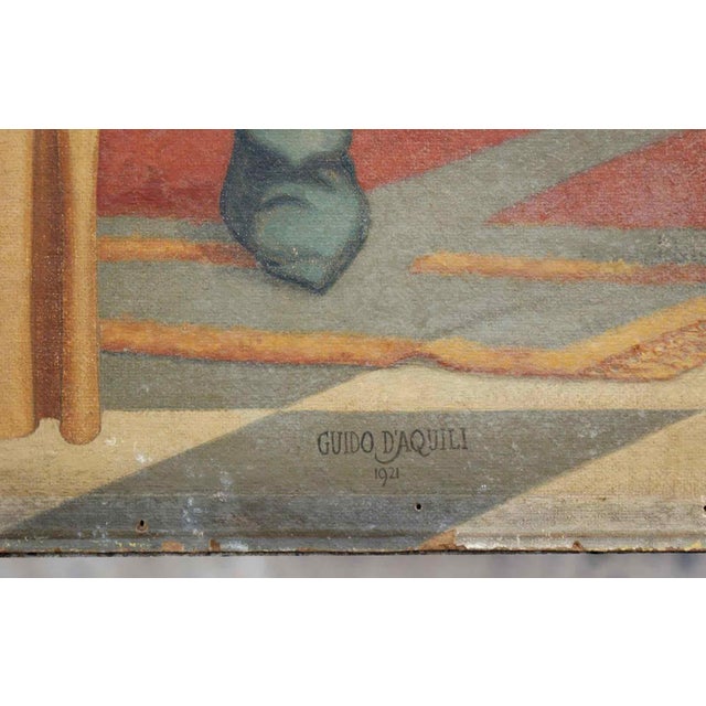 Antique Murals by Guido d'Aquili - Collection of Six For Sale - Image 9 of 12