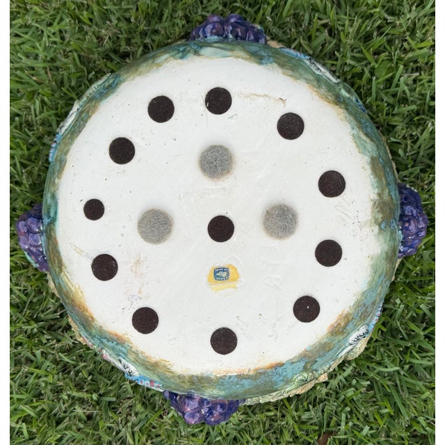 Vintage Mexican Folk Art Dragonfly Bowl For Sale - Image 10 of 12