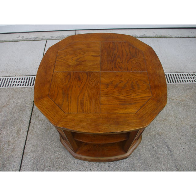 Henredon Side or Library Table Artefacts Collection Chairish