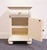 Late 20th Century Lexington Furniture Off White Painted Traditional Victorian Style 18" Cabinet Nightstand 509-623 For Sale - Image 5 of 15
