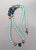 Vintage 1960s Signed Pauline Rader Beaded Art Glass Sautoir Necklace For Sale In Philadelphia - Image 6 of 9