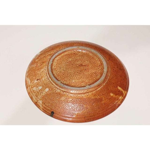 Mid 20th Century Mid 20th Century Mid Century Modern Warren MacKenzie Large Ceramic Platter For Sale - Image 5 of 7