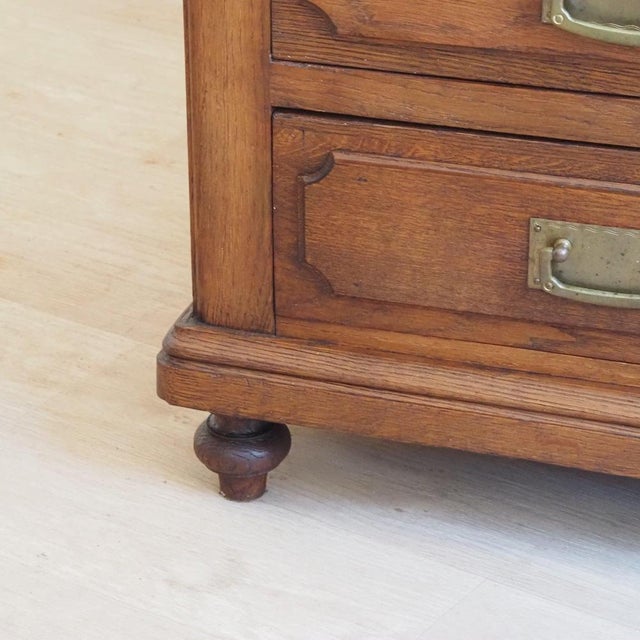 Antique Chest of Drawers with Mirror Top, 1890s For Sale - Image 10 of 18