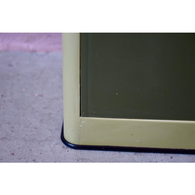 Space-Age Laundry Ottoman in Green Plastic from Emsa, West Germany, 1970s For Sale - Image 9 of 11