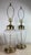 1990s Frederick Cooper Hand Blown Glass and Brass Table Lamps/a Pair For Sale - Image 9 of 9