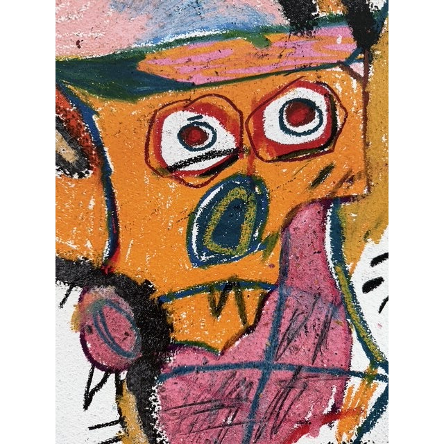 Jean Michel Basquiat Jean Michel Basquiat (1960-1988), Untitled, 1982, Copyright Estate of Jean-Michel Basquiat, Exhibition Poster For Sale - Image 4 of 8