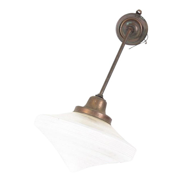 Early 20th Century Antique Art Deco Pendant Ceiling Light Chairish