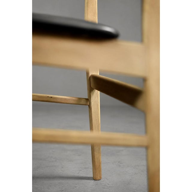 Vintage Scandinavian Oak Dining Chairs from Sax Møbelfabrik, 1960s, Set of 4 For Sale - Image 9 of 18